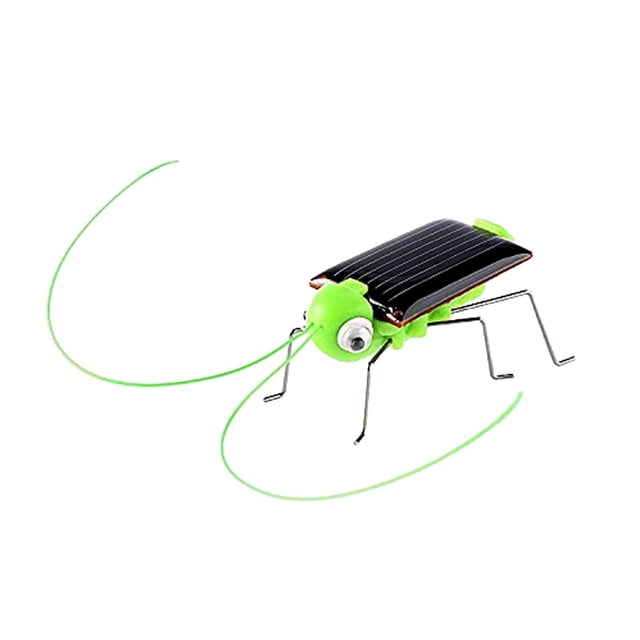 Robot Grasshopper de juguete con energía solar HUOGUO para niños