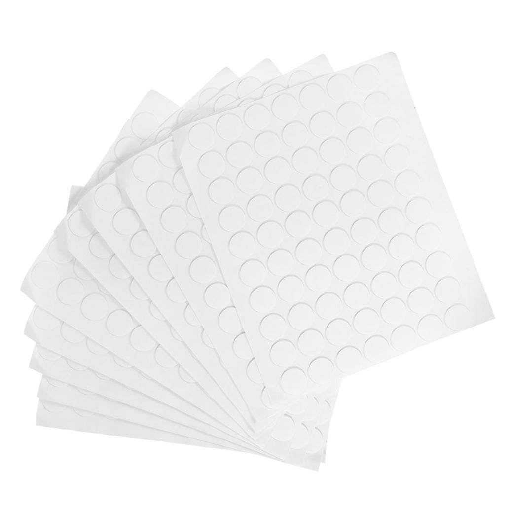 Pretyzoom Self Adhesive Dot No Residue Transparent Acrylic 20 Sheets