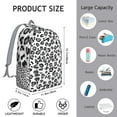 thumbnail image 5 of Durable student backpack featuring classic cheetah pattern and adjustable S-shaped straps, ideal for daily use, 5 of 5