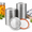 70mm, variant on 70mm Regular Mouth Canning Jar Lids & Rings, 120 Count Food Grade Rust Proof Universal Mason Jar Lids