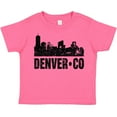 thumbnail image 3 of Inktastic Denver Colorado Skyline Grunge Boys or Girls Toddler T-Shirt, 3 of 5