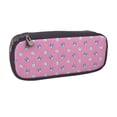 thumbnail image 2 of Lsque French Bulldog Printed Big Capacity PU Leather Pencil Case Large Pencil Pouch Stationery Pen Bag Pencil Holder for Teen, 2 of 6