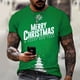 thumbnail image 1 of Camiseta de Mardi Gras para hombre y niño, disfraz de Papá Noel con estampado 3d, árbol de Navidad, atmósfera de muñeco de nieve, Top fino informal de calle de verano, 1 of 4