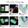 thumbnail image 3 of HsdsBebe DIY Diamond Art Painting Kit,Starry Sky Snowman Art Craft Gem Painting Adult and Children Diamond Art, 3 of 7