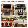 thumbnail image 5 of Gallickan Fireplace Hanger, Adjustable Stocking Garland Holder, Heavy Duty Clip for Brick, Christmas Decor Hook, D, 5 of 5