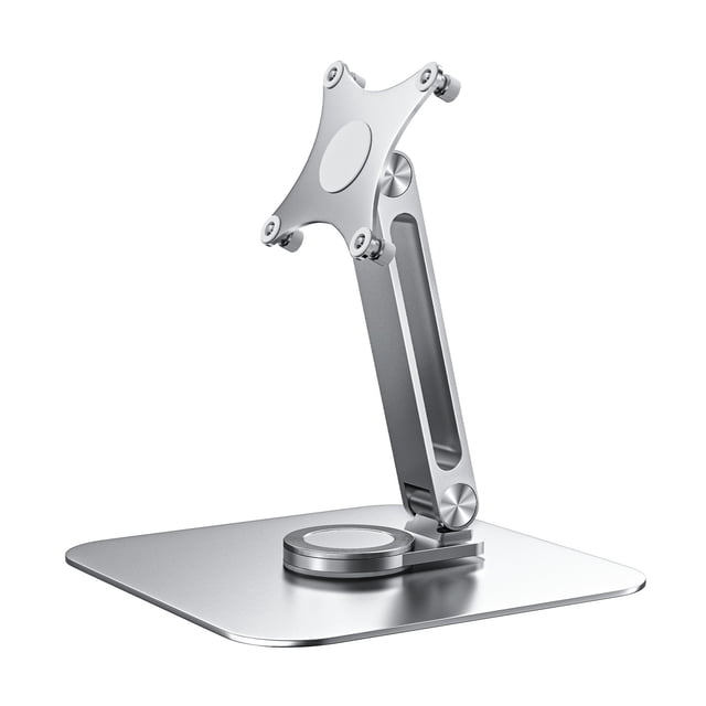 Portable Monitor Stand Aluminum Alloy Desktop 360 ° Rotation, 75x75 Suitable for M4 Screws ,Adjustable