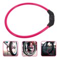 thumbnail image 2 of Miangastore Bike Chain Security Lock Professional Bike Lock Pink ABS 1Set 9.4X7.5X0.9In, 2 of 8