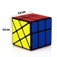thumbnail image 4 of Cubo mágico Fenghuolun 3x3, cubo de rompecabezas de velocidad, pegatina suave, cubo de rompecabezas 3D, rompecabezas, juguete educativo para niños y niños WD.WDQZL Hogar, 4 of 5
