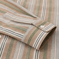 thumbnail image 7 of RUTAYY Men's Dress Shirts Striped Button Down Business Casual Turndown Collar Long Sleeve Formal Casual Daily Wear Vacation Travel Blouse, 7 of 7