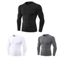 thumbnail image 2 of Mens Base Layer,Long Sleeve Compression Shirts Athletic Base Layer Shirt for Workout, 2 of 7