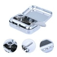thumbnail image 4 of 1Pc Stainless Steel Ash Container Portable Cool Sturdy Ash Case Ash Holder Ashtray for Home, 4 of 6