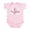 Petal Pink, variant on CafePress - Crawfish Infant Bodysuit - Baby Light Bodysuit, Size Newborn - 24 Months