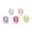 Multicolor-A, variant on Bead Weaving Kit for DIY Jewelry Creation - Includes Assorted Beads Strings and Instructions for Projects for Kids and Adults 5PCS
