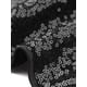 thumbnail image 5 of INSPIRAR CHIC Top de Mujer con Lentejuelas Brillantes de Manga Corta Corto Cuello Redondo con Flecos para Fiesta de Cóctel Top Brillante M Negro, 5 of 5