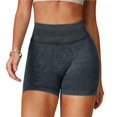 thumbnail image 1 of Pantalones cortos de entrenamiento for mujer, cintura alta, control de barriga, sin costuras, yoga, gimnasio, ciclismo, pantalones cortos activos, 1 of 6
