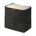 thumbnail image 2 of Christmas Tree Storage Bag Compressible Storage Bag for Seasonal Decor Organization, Black, 2 of 7