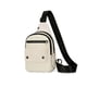 thumbnail image 4 of Bolsas de gimnasio expandibles, bolsas de viaje, gran capacidad, deportes y viajes de fin de semana, bolsa de pecho ligera al aire libre - Beige, 4 of 5