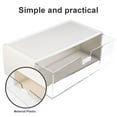 thumbnail image 5 of LEORX Clear Plastic Desktop Storage Drawers for Home Office Stationery and Makeup Organizer, 5 of 8