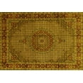 thumbnail image 1 of Ahgly Company Machine Washable Indoor Rectangle Persian Yellow Traditional Area Rugs, 5' x 8', 1 of 4