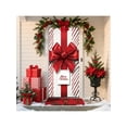 thumbnail image 5 of HHGBAD Christmas Door Cover, Decorative Curtain, Polyester Fabric, Festive Holiday Decoration, Perfect for Front Doors, Indoor Walls, Tablecloth, Easy to Install, Durable Design, 5 of 7