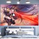 thumbnail image 1 of Tapestry Azurs Lanes Jeans Barts de pared, 150 x 130 cm, microtela, 1 of 1