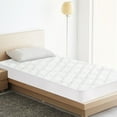 thumbnail image 2 of SPRINGSPIRIT Twin Extra Long (XL) Waterproof Mattress Pad, Cooling Twin XL Mattress Protector Cover for College Dorm, Breathable & Noiseless Twin XL Mattress Fitted with Deep Pocket to 14" Depth, 2 of 8