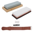 thumbnail image 2 of Kit De Piedra De Afilar, Fácil De Usar, Herramientas Completas, Kit De Piedra De Afilar De Cocina, Duradero, Práctico, Diseño Profesional De Alta Densidad Para Cocina De Mgaxyff Sharpening Stone Kit, 2 of 8