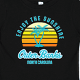 thumbnail image 4 of Inktastic Summer Enjoy the Sunshine Outer Banks North Carolina in Blue Boys or Girls Baby T-Shirt, 4 of 5