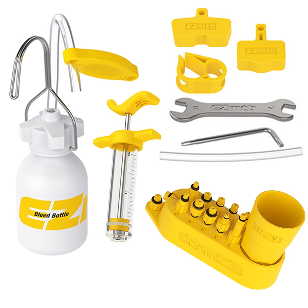 Kironypik Brake Bleeding Kit Mountain Bike Brake Bleeding Kit Disc Brake Bleeder Maintenance