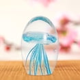 thumbnail image 6 of Sea Animal Ornament Handmade Art Statue Elegant  Coastal Display Stand Figurine Ornament for Desk Home Desktop blue, 6 of 10