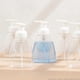 thumbnail image 3 of 5 Pack Clear Plastic Oval Foaming Soap Dispenser, Refillable Plastic Pump Bottles with Travel Lock for Hand Sanitizer, 3 of 5