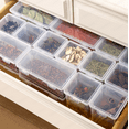 thumbnail image 6 of RBCKVXZ Transparent Kitchen Plastic Storage Tank, Waterproof Fresh-keeping Sealing Tank, with Lid Fresh-keeping Box, Kitchen Sorting Sealing Jar, Home Kitchen Essential Gadgets, S, 6 of 8