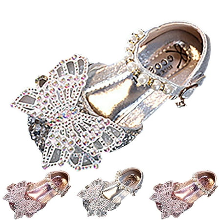 

Cathalem Slides Kids Girls Fashion Spring And Summer Girls Sandals Dress Performance Dance Shoes Mesh Toddler 7 Sandal Girl Silver 5 Years