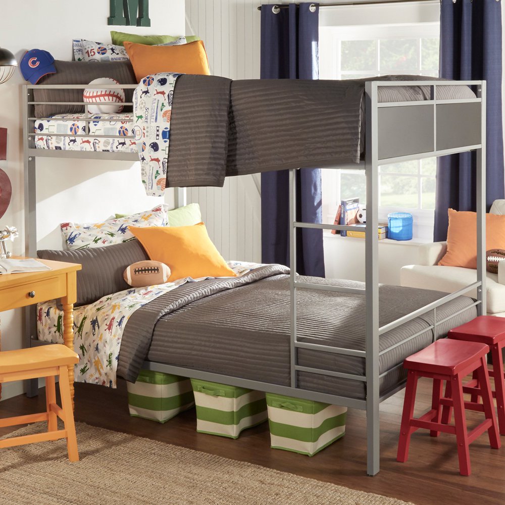 Weston Home Full Over Full Metal Bunk Bed