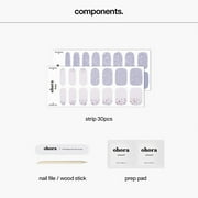 Ohora Semi-Cured Gel Nail Kit, Afterglow, 30 Count