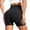 Black, variant on High Waisted Seamless Yoga Shorts for Women Lifting Athletic Workout Running Gym Fitness Flex Shorts