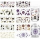 thumbnail image 1 of 10 hojas de envoltura de adivinación UV DTF para vasos de vidrio de 16 oz, lunas, sol, mariposas, calcomanías de transferencia de PVC para vasos, muebles de madera y suministros mágicos., 1 of 9
