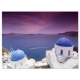 thumbnail image 2 of Blue Domed Churches on Caldera - Landscape Print Wall Artwork, 2 of 3