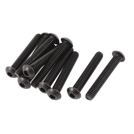 

5/16 -18x2 10.9 Alloy Steel Button Head Hex Socket Cap Screw Bolt 10pcs