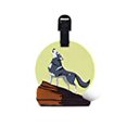 thumbnail image 2 of WeGlow International WGI Fun Luggage Tag - Wolf WeGlow International 9LT37, 2 of 2