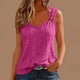 thumbnail image 1 of TaTaai Bodycon Summer Top, Women's Round Cutout Blouse with Strap Design, Fitted Casual Fashion for Warm Weather Gift, 1 of 7