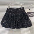 thumbnail image 4 of Tiijoy Toddler Girls Shiny Sequins Tutu Skirt Princess Party Scooter Skirt, Sizes 3-4, 4 of 4