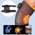 thumbnail image 2 of Reayehane Heated Knee Massager Heated Knee Brace Wrap With Massager Usb Rechargeable Heated Knee Massager Shoulder Brace Vibration Knee Heating Pad (Gray ), 2 of 5
