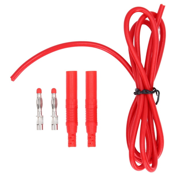 Multimeter Set, Banana Plug Test Leads MaleMale 4mm Powerful Plug Pull