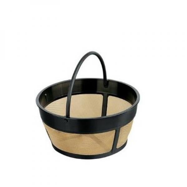 1 X THE ORIGINAL GOLDTONE BRAND Reusable Basket-style 10-12 Cup Coffee Filter with Screen... by Gold Tone Products