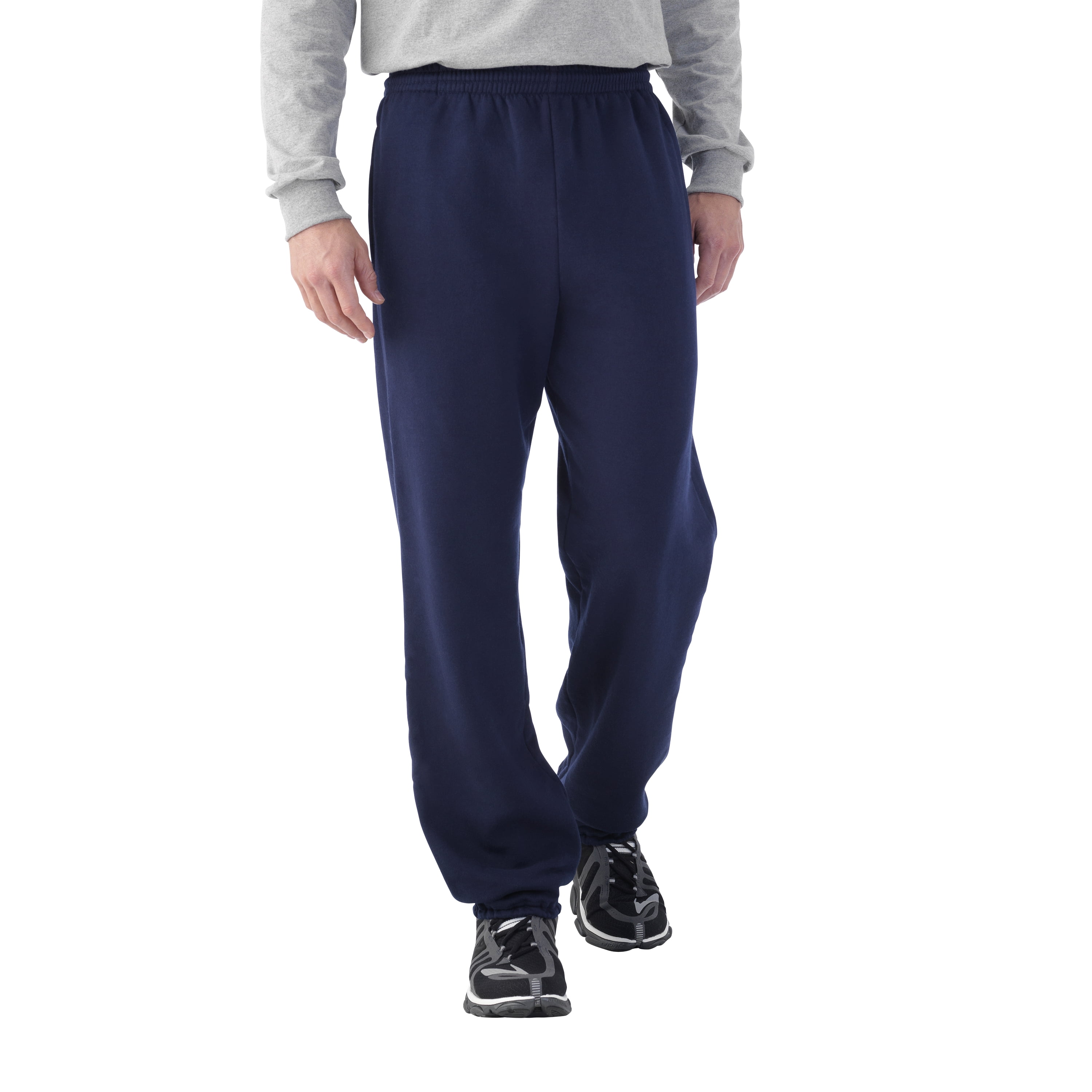 grey fruit of the loom sweatpants