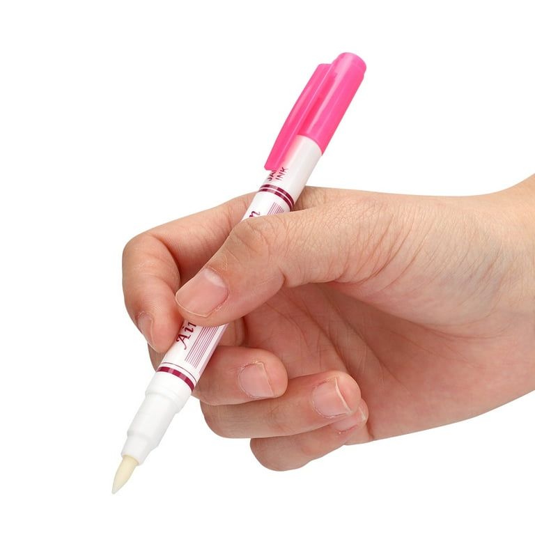 3pcs Fabric Marking Pens Disappearing Ink Marking Pen Fabric