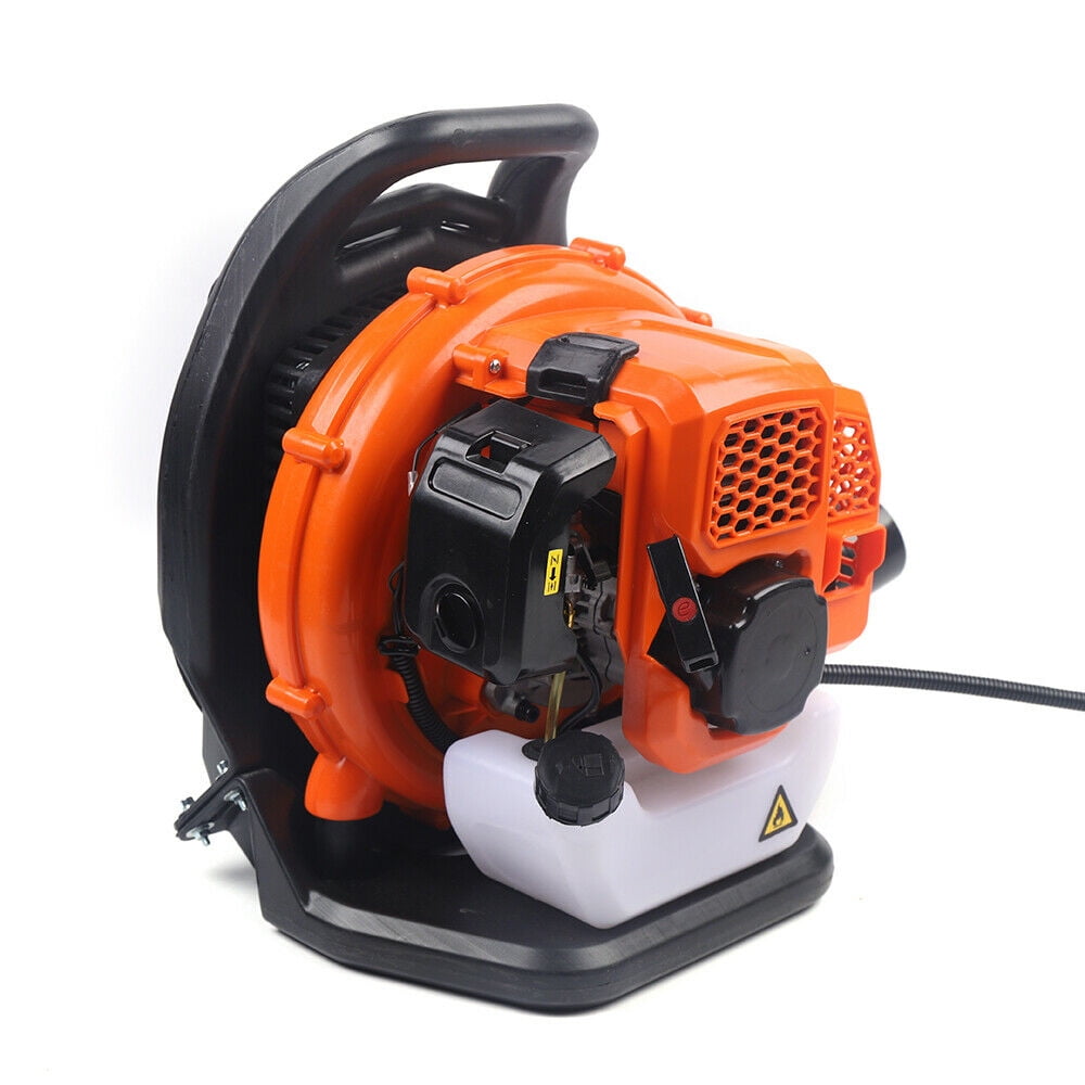 Aiqidi 2-Stroke Commercial Gas-powered Blower Backpack Gas Leaf Blower 1.25KW 42.7CC Backpack Lawn Blower Snow-Blowing Road Dusting 70m/s