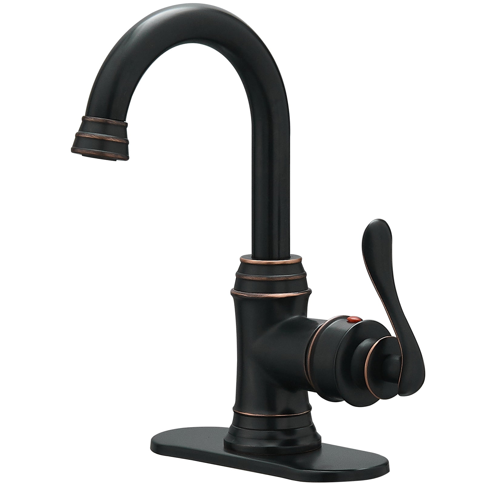 BWE Bar Sink Faucet Oil Rubbed Bronze Single Hole Swivel Spout Single