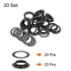 thumbnail image 3 of Uxcell 20 Set Ojales con Arandelas 1" Kit de Herramientas de Ojales de Hierro, Negro, 3 of 6